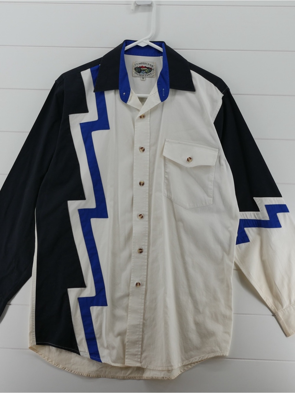 Vintage 1990’s Cumberland Western Pattern Button Up